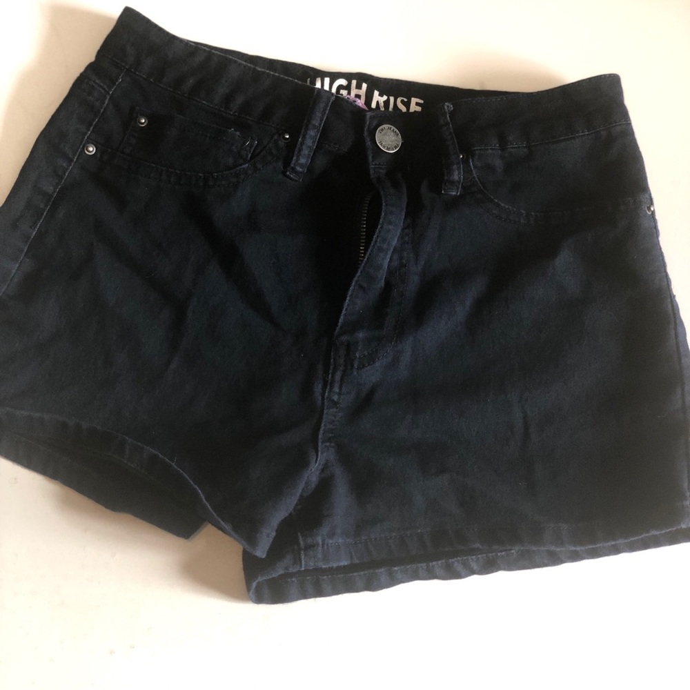 High waisted blue indigo ymi shorts
